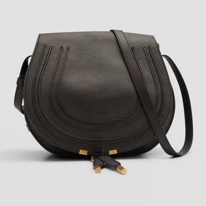 Chloe Marcie Medium Crossbody Bag in Grained Leather